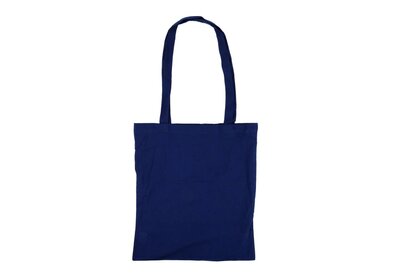 Katoenen Tassen Donkerblauw met lange lussen verpakt á 250 stuks
