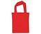 Katoenen Kleine tasjes Rood verpakt á 500 stuks