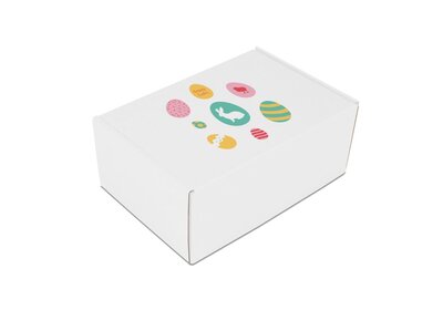 Pasen geschenkdozen - Pastel eggs