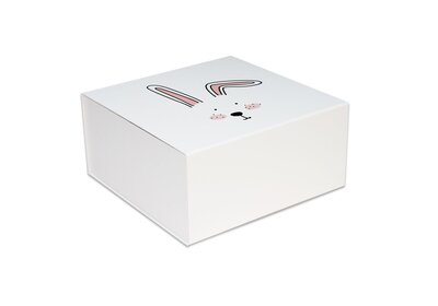 Luxe pasen magneetdozen - Rabbit