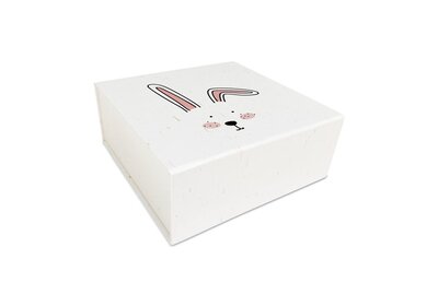 Luxe pasen ZEROTREE® magneetdozen - Rabbit