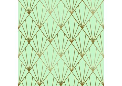 Metallic Kadopapier Diamant dessin per rol á  100 meter