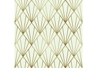 Metallic Kadopapier Diamant dessin per rol á  100 meter