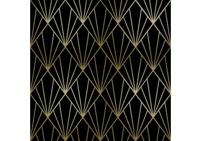 Metallic Kadopapier Diamant dessin per rol á  100 meter