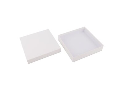 Kraft Geschenkdozen met deksel  Wit