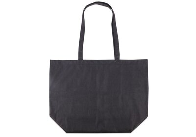 RPET Non Woven Draagtassen Zwart !!!!!!! verpakt á 100 stuks € 1,48 per stuk