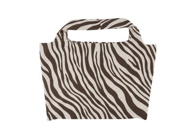 Katoenen Zebra Strandtas verpakt 25 stuks
