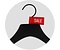 Kleding labels SALE Rood
