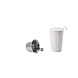 Tea Brokers Thermo Theebeker LUX Line met RVS filter en deksel mat wit Tea Brokers Thermo Theebeker LUX Line met RVS filter en deksel mat wit