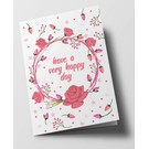 ha303 | happiness | Have A Very Happy Day - folding card