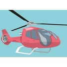 lu116 | luminous | heliocopter - postcard A6