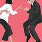 ng208 | pop art new generation | Dancing people - Postkarte A6