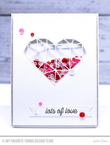 My Favorite Things Abstract Heart (MFT-1030) My Favorite Things Abstract Heart (MFT-1030)