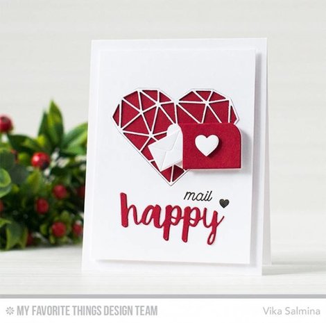 My Favorite Things Abstract Heart (MFT-1030) My Favorite Things Abstract Heart (MFT-1030)