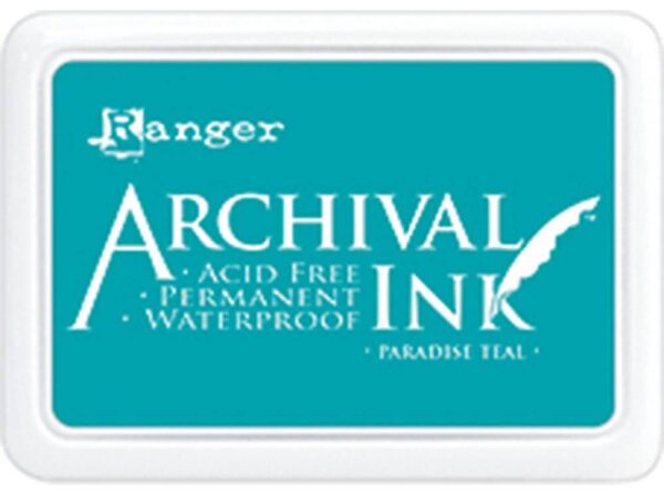 Ranger Archival Ink Paradise Teal (AIP52500) Ranger Archival Ink Paradise Teal (AIP52500)
