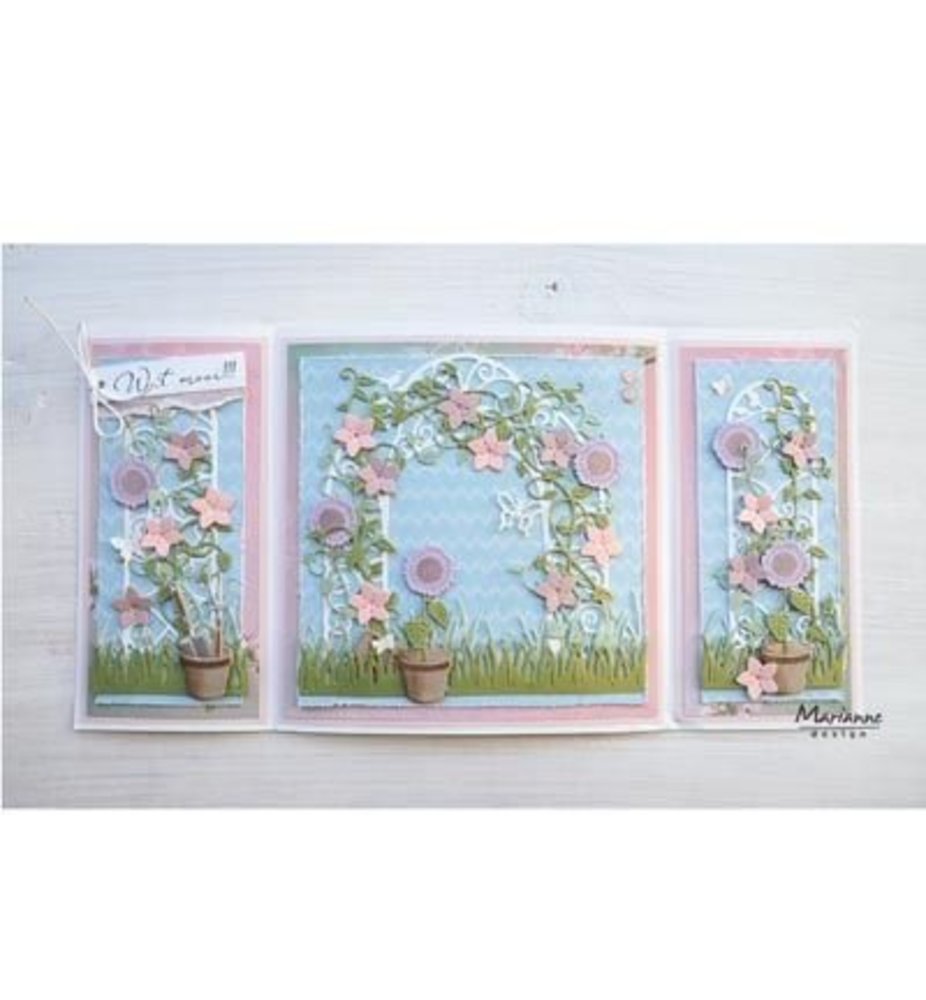 Marianne Design Craftable Seed Pocket & Garden Tools (CR1395) Marianne Design Craftable Seed Pocket & Garden Tools (CR1395)