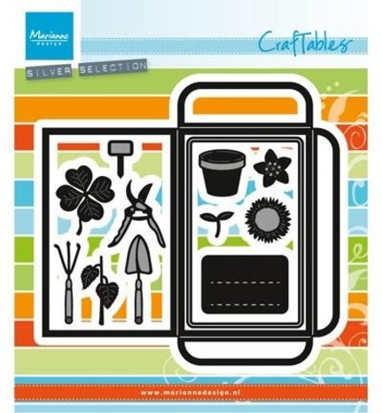 Marianne Design Craftable Seed Pocket & Garden Tools (CR1395) Marianne Design Craftable Seed Pocket & Garden Tools (CR1395)