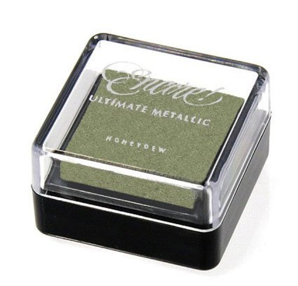 Tsukineko Encore! Honeydew Ultimate Metallic Ink Pad (US-018) Tsukineko Encore! Honeydew Ultimate Metallic Ink Pad (US-018)