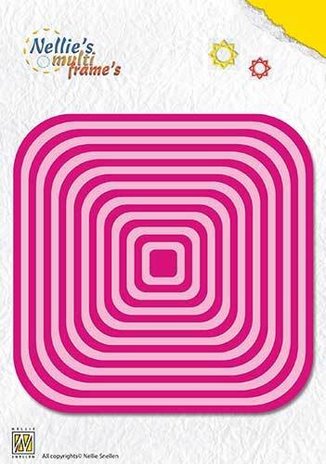 Nellie Snellen Multi Frame Straight Square 2 (MFD101)