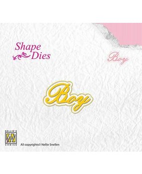 Nellie Snellen Shape Die Boy (SD118) Nellie Snellen Shape Die Boy (SD118)