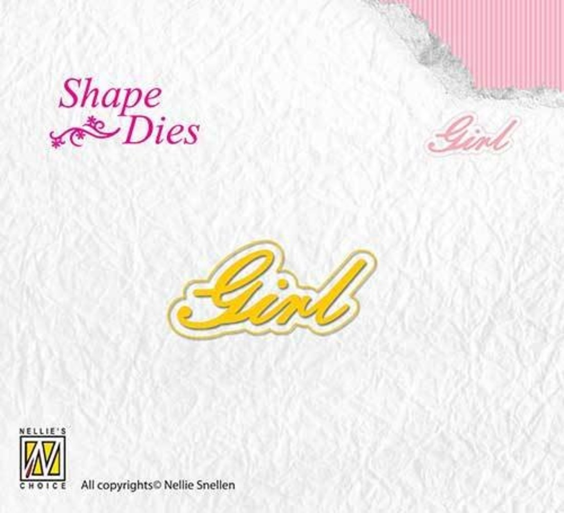 Nellie Snellen Shape Die Girl (SD119)