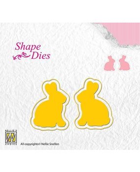 Nellie Snellen Shape Die Rabbits (SD122)