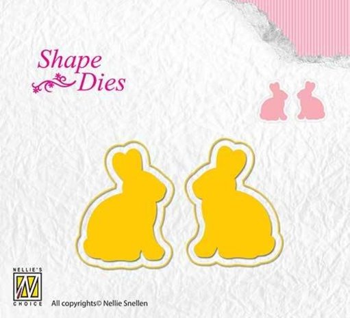 Nellie Snellen Shape Die Rabbits (SD122)