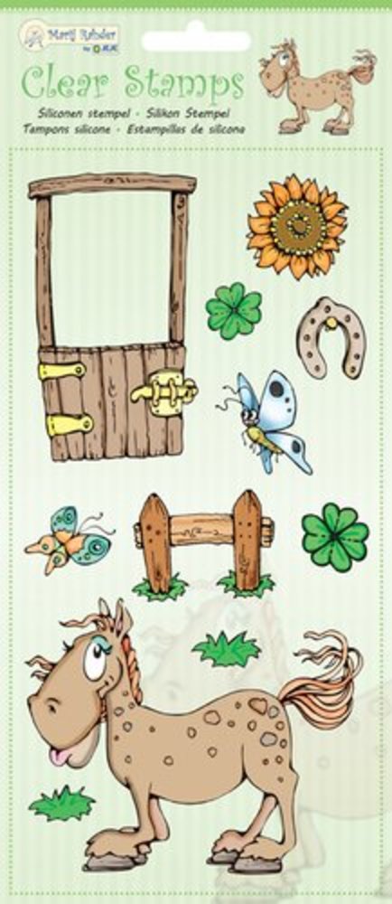 Marij Rahder Clear Stamps Paard (9.0036) Marij Rahder Clear Stamps Paard (9.0036)