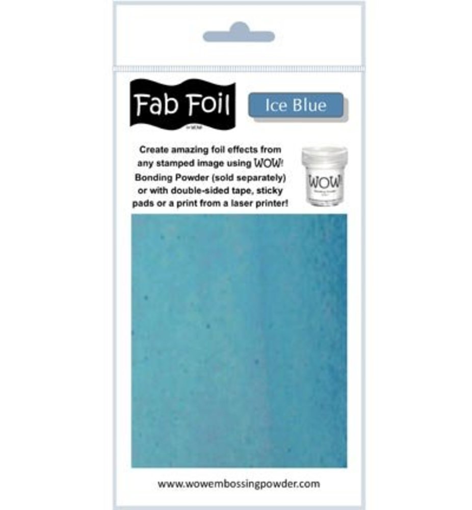 WOW! Ice Blue Fabulous Foil (W216-BLS20) WOW! Ice Blue Fabulous Foil (W216-BLS20)