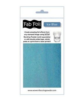 WOW! Ice Blue Fabulous Foil (W216-BLS20) WOW! Ice Blue Fabulous Foil (W216-BLS20)