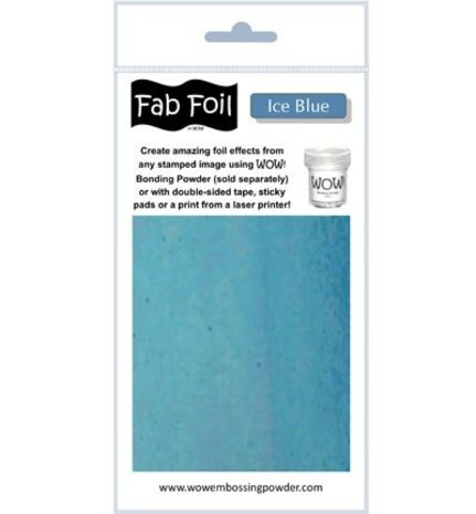 WOW! Ice Blue Fabulous Foil (W216-BLS20) WOW! Ice Blue Fabulous Foil (W216-BLS20)