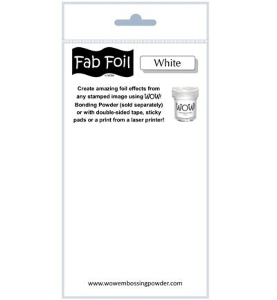 WOW! Snowy White Fabulous Foil (W216-BW11)