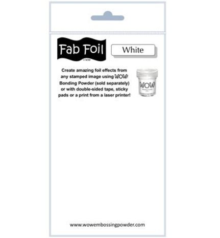 WOW! Snowy White Fabulous Foil (W216-BW11)