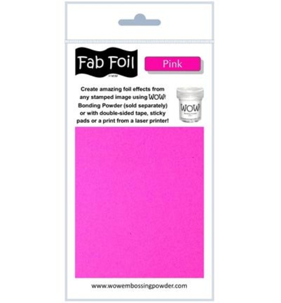 WOW! Pink Fabulous Foil (W216-PK52)