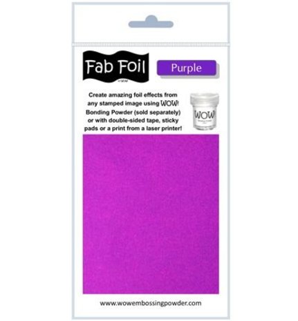 WOW! Purple Fabulous Foil (W216-PRP90)