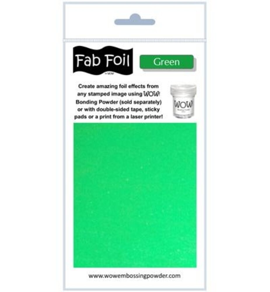 WOW! Green Fabulous Foil (W216-GR80) WOW! Green Fabulous Foil (W216-GR80)