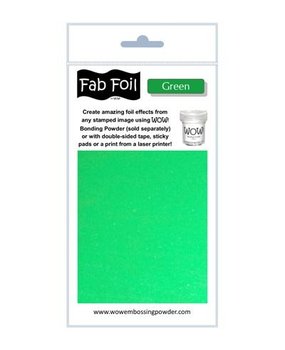 WOW! Green Fabulous Foil (W216-GR80) WOW! Green Fabulous Foil (W216-GR80)