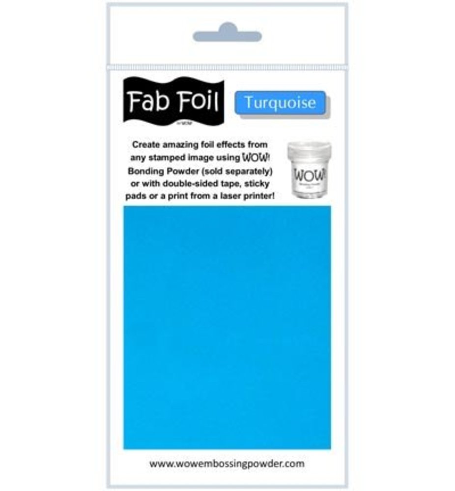 WOW! Turquoise Fabulous Foil (W216-TU70)