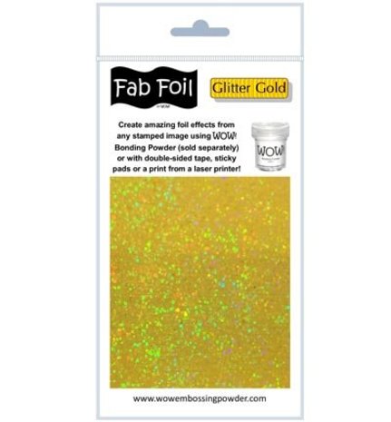 WOW! Glitter Gold Fabulous Foil (W216-GG15) WOW! Glitter Gold Fabulous Foil (W216-GG15)