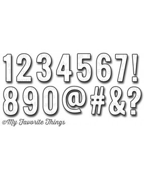 My Favorite Things Die-namics Little Numbers (MFT-394)
