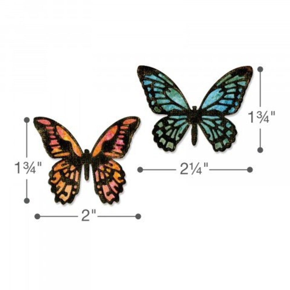 Sizzix Thinlits Alterations Detailed Butterflies (661802) Sizzix Thinlits Alterations Detailed Butterflies (661802)
