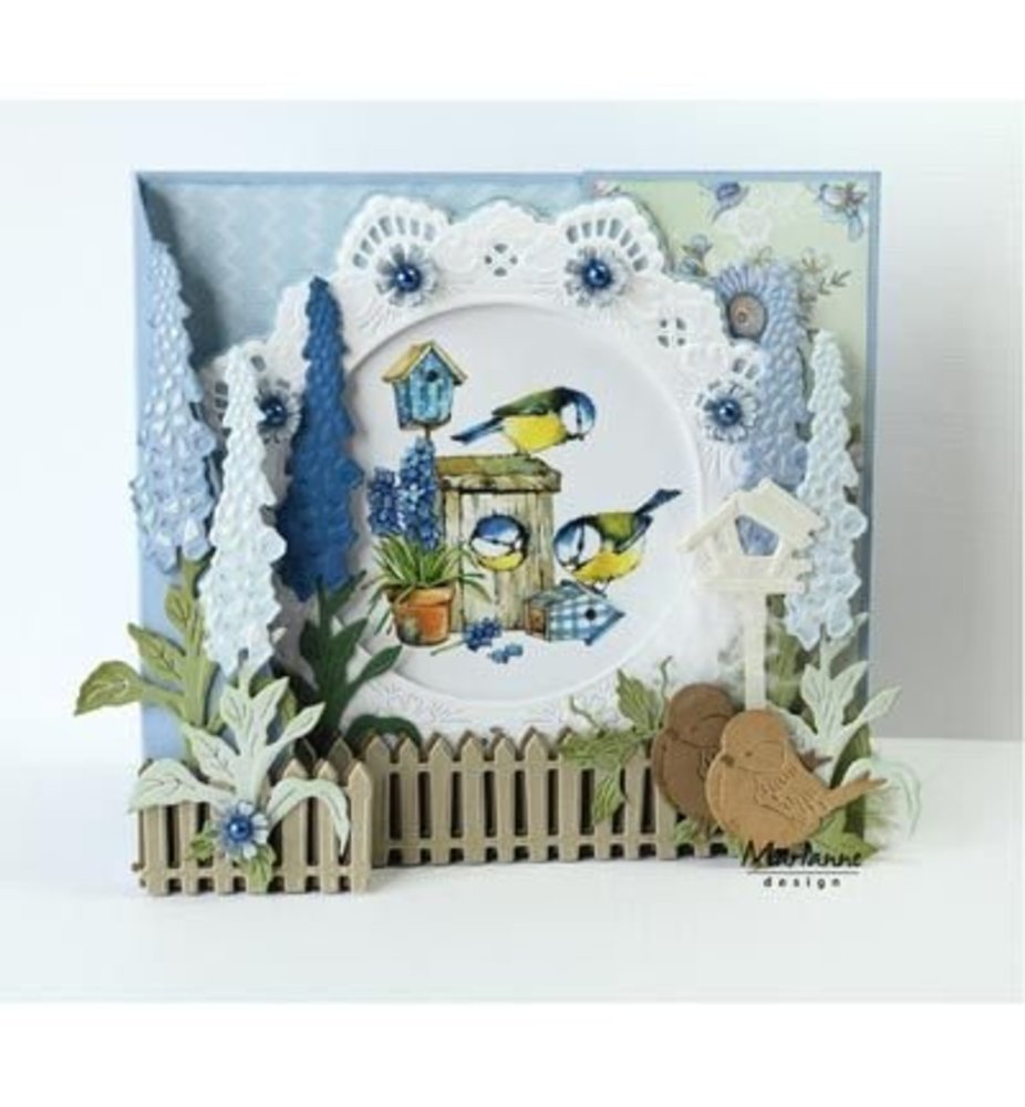 Marianne Design Creatable Petra's Circle With Bird (LR0457)