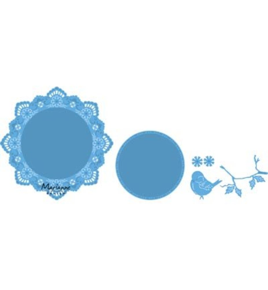 Marianne Design Creatable Petra's Circle With Bird (LR0457)