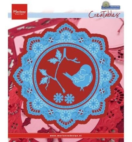 Marianne Design Creatable Petra's Circle With Bird (LR0457)