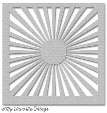My Favorite Things Radiating Rays Stencil (ST-98) My Favorite Things Radiating Rays Stencil (ST-98)