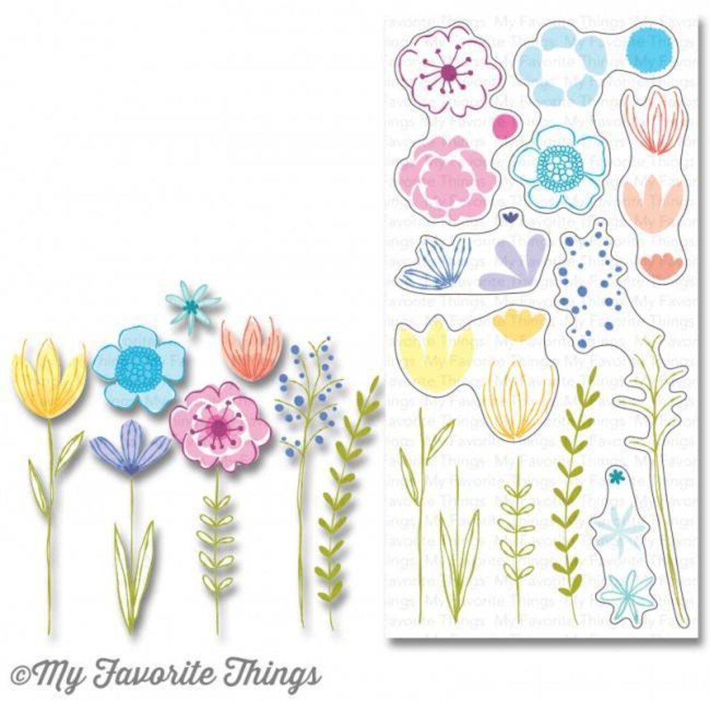 My Favorite Things Sketched Blooms 2 (CS-166) My Favorite Things Sketched Blooms 2 (CS-166)