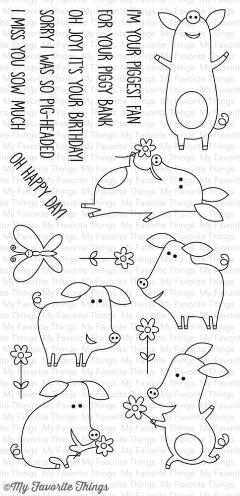 My Favorite Things Sow Much Cuteness (CS-180)