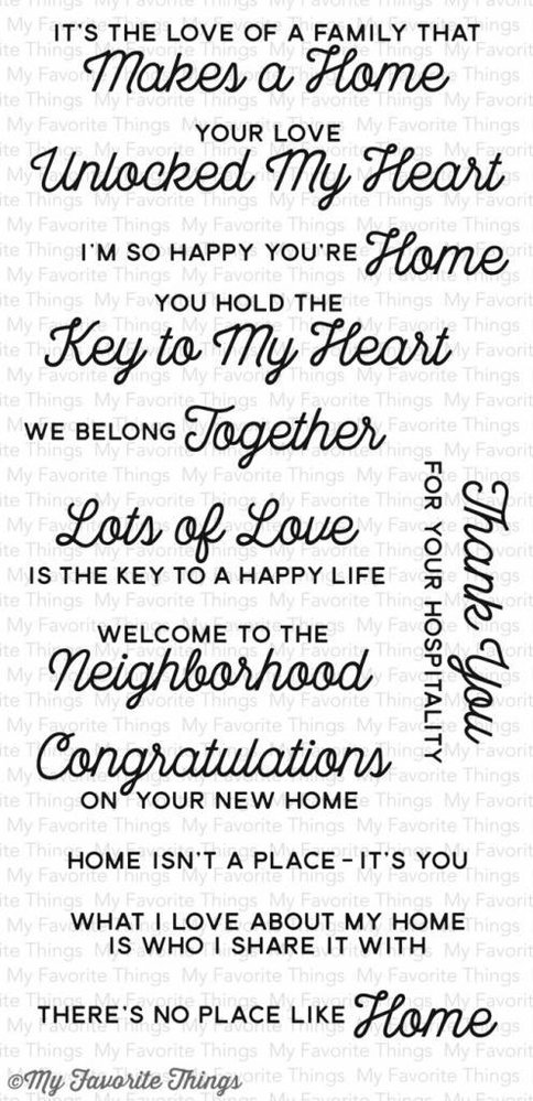 My Favorite Things No Place Like Home (CS-172)