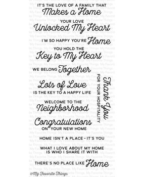 My Favorite Things No Place Like Home (CS-172)