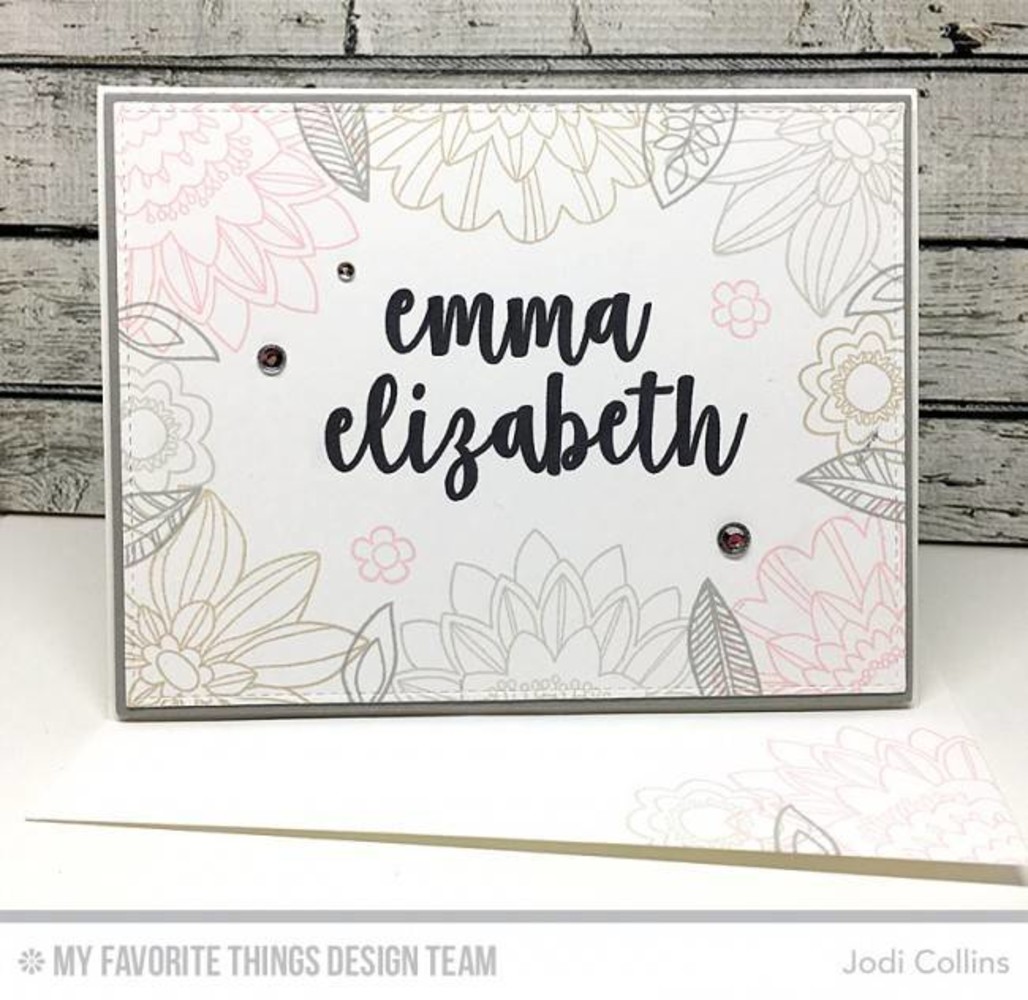 My Favorite Things Fancy Flowers (CS-160) My Favorite Things Fancy Flowers (CS-160)